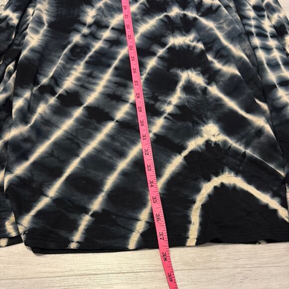 Mono B NWOT Black/ Tan/ dark green Maxi Skirt - Picture 6 of 7